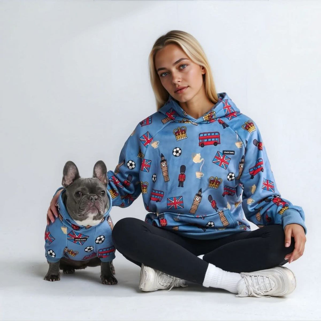 Around the World Dog Hoodies
