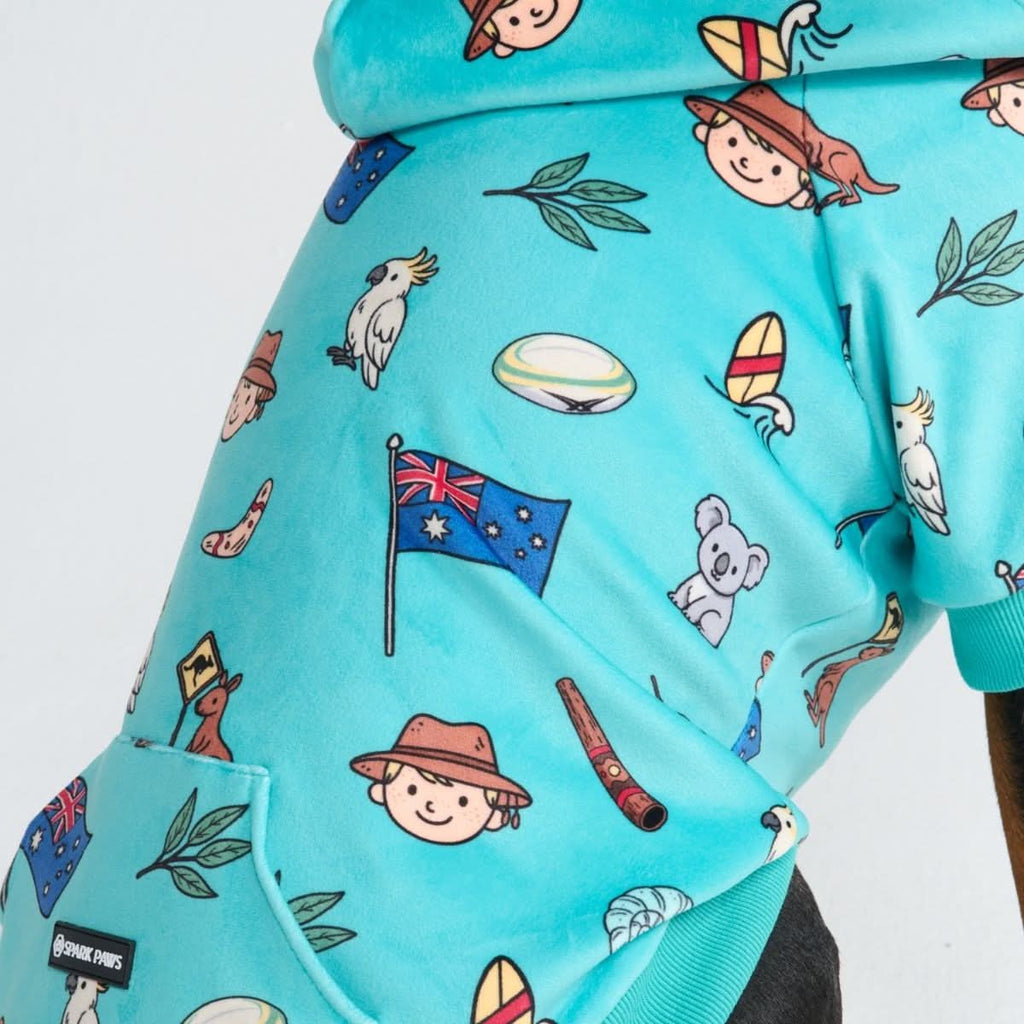 Around the World Dog Hoodies