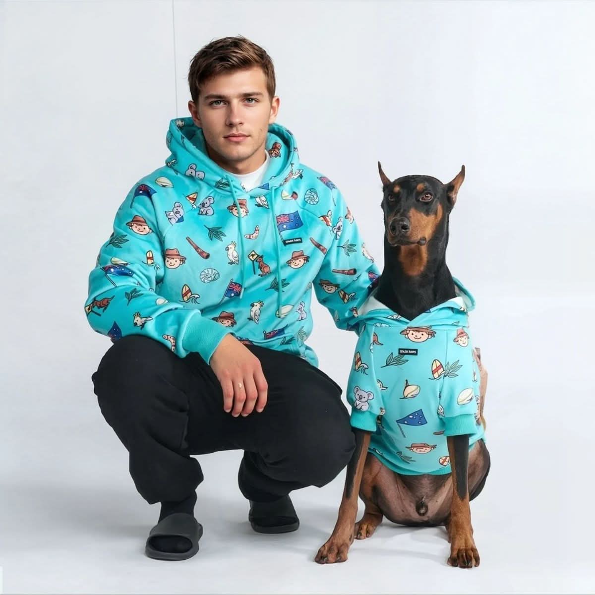 Around the World Dog Hoodies