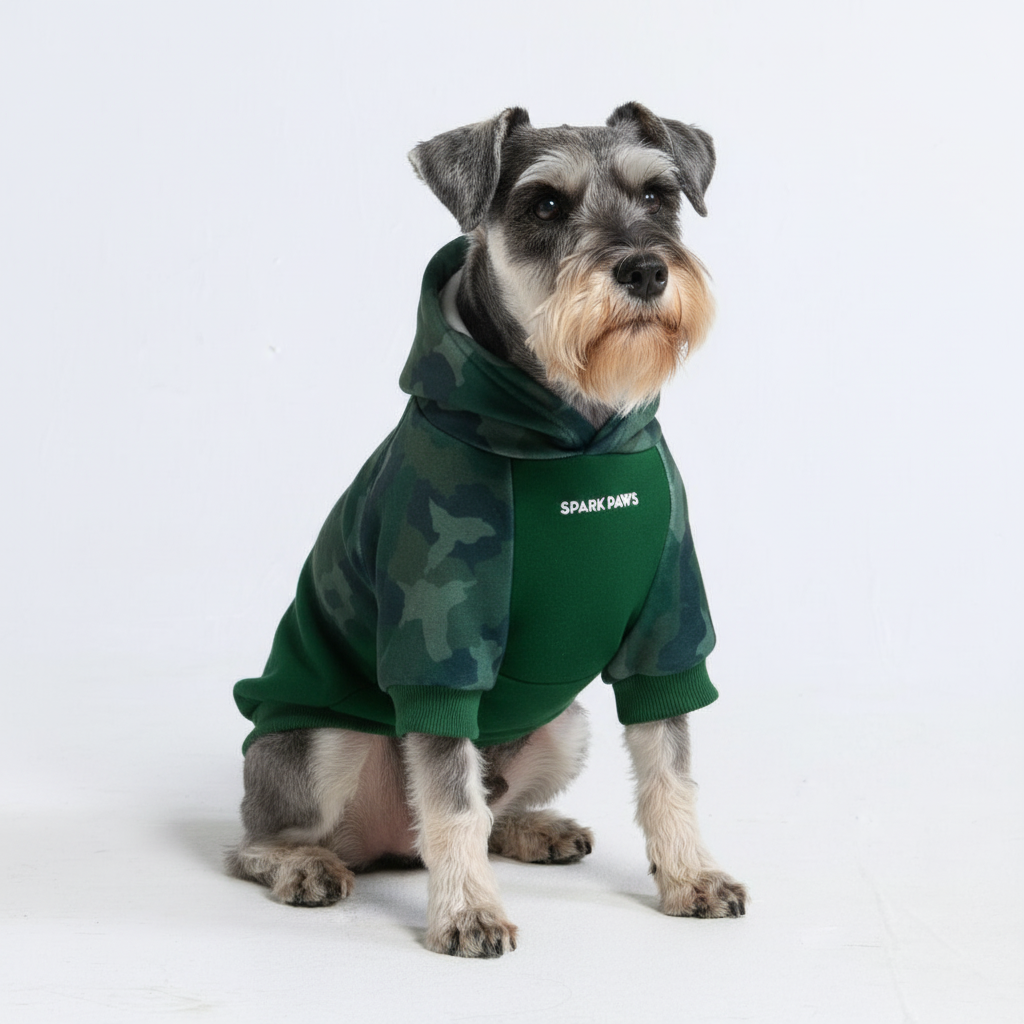 Camo Dog Hoodies