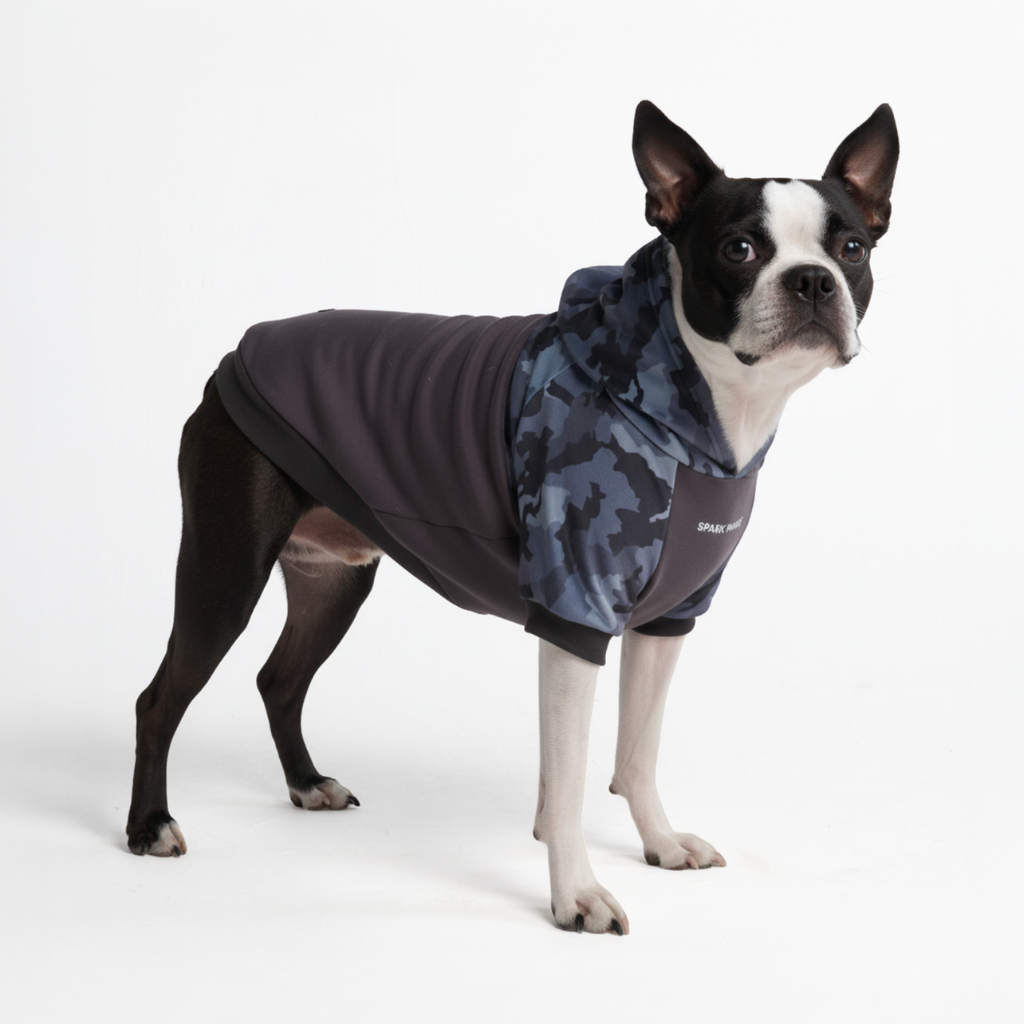 Camo Dog Hoodies