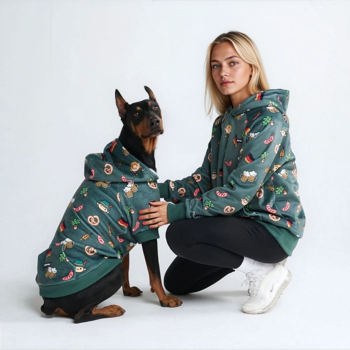 Around the World Dog Hoodies