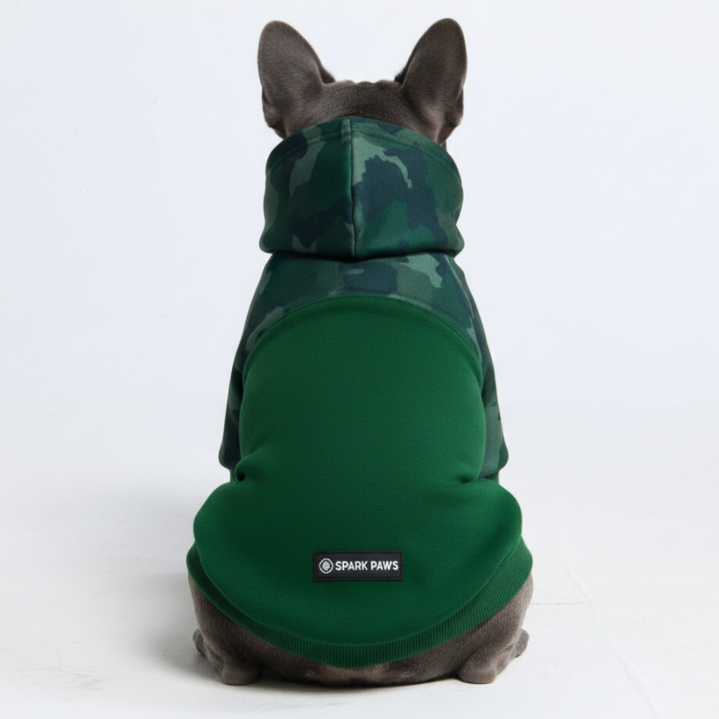 Camo Dog Hoodies