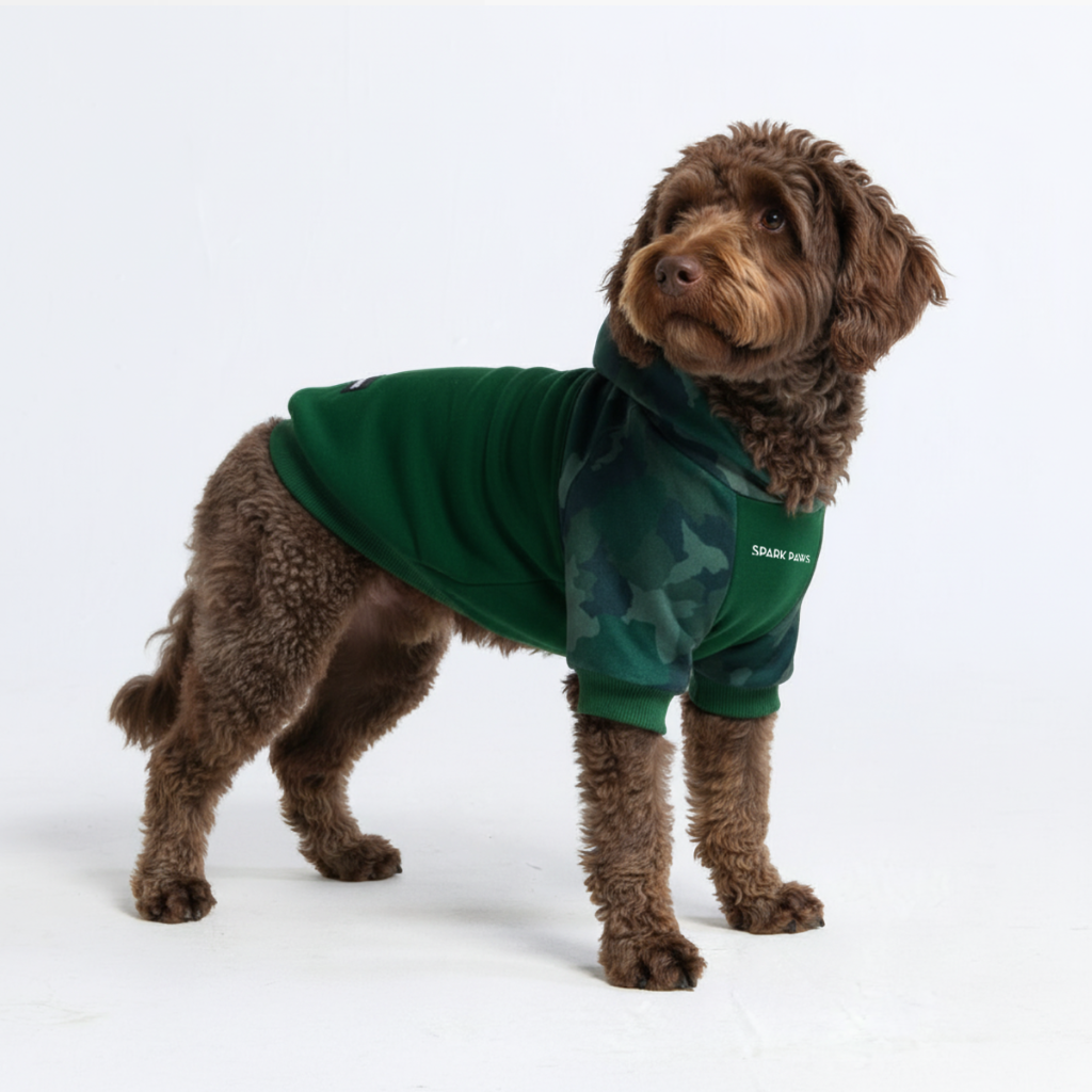 Camo Dog Hoodies