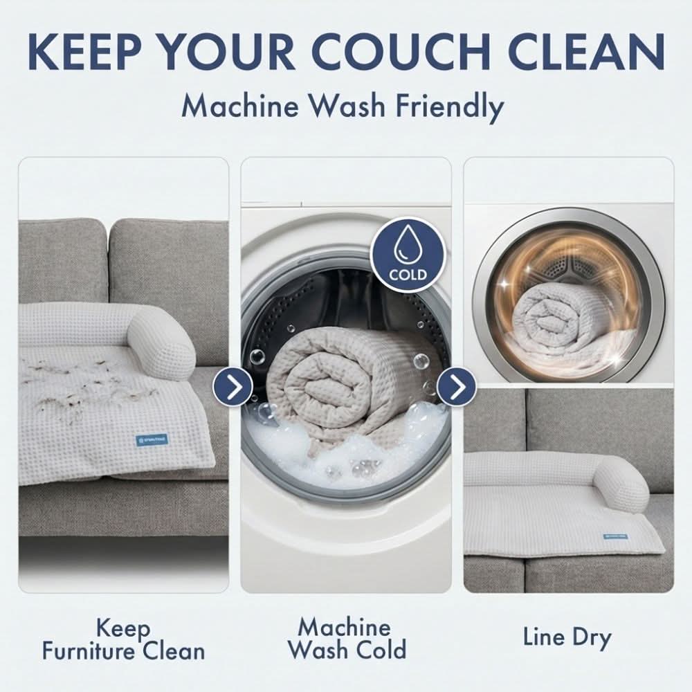 Frostcore™ Cooling Couch Cover Dog Bed