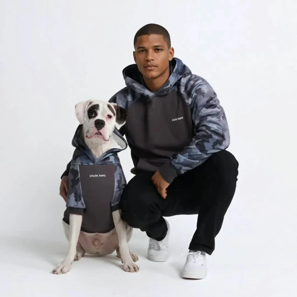 Camo Dog Hoodies