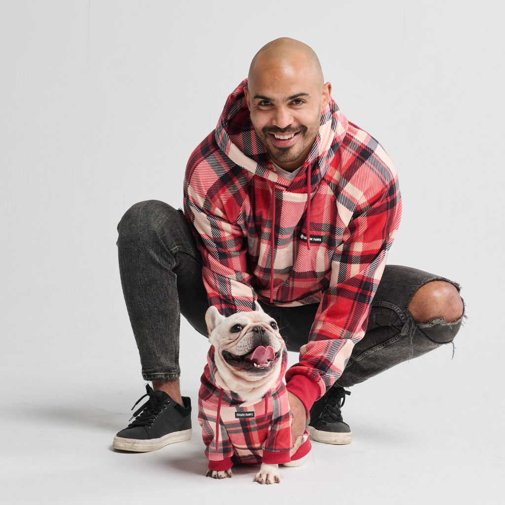 Plaid Dog Hoodies