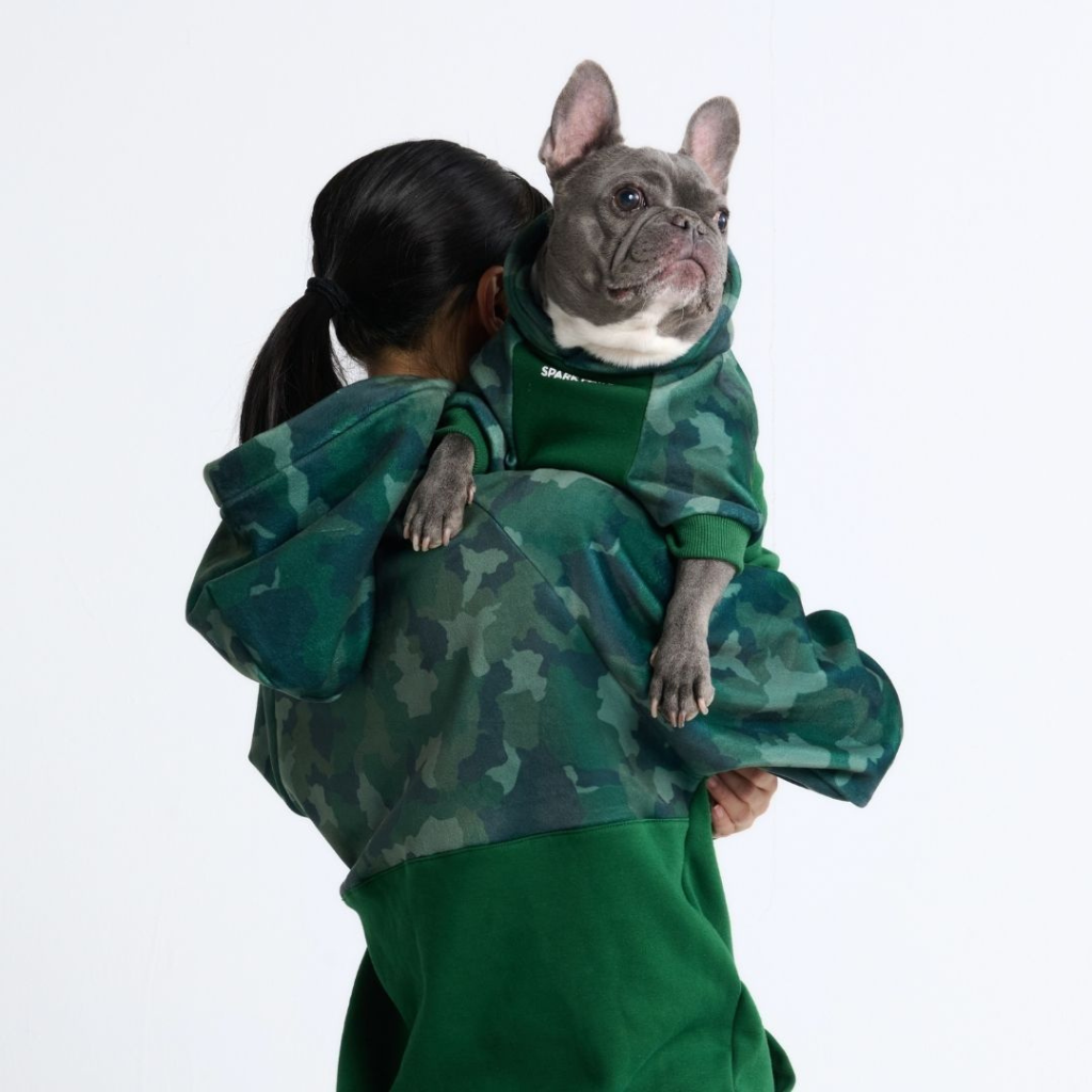 Camo Dog Hoodies