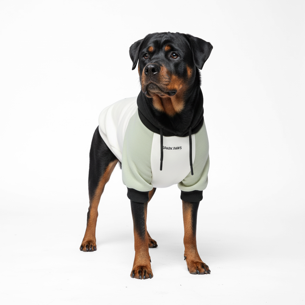 Color Block Dog Hoodies