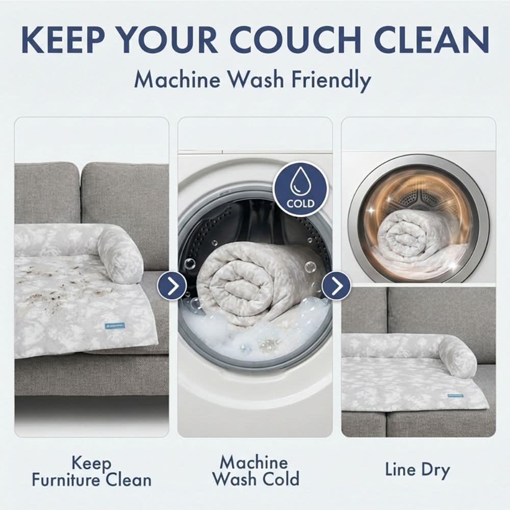 Frostcore™ Cooling Couch Cover Dog Bed