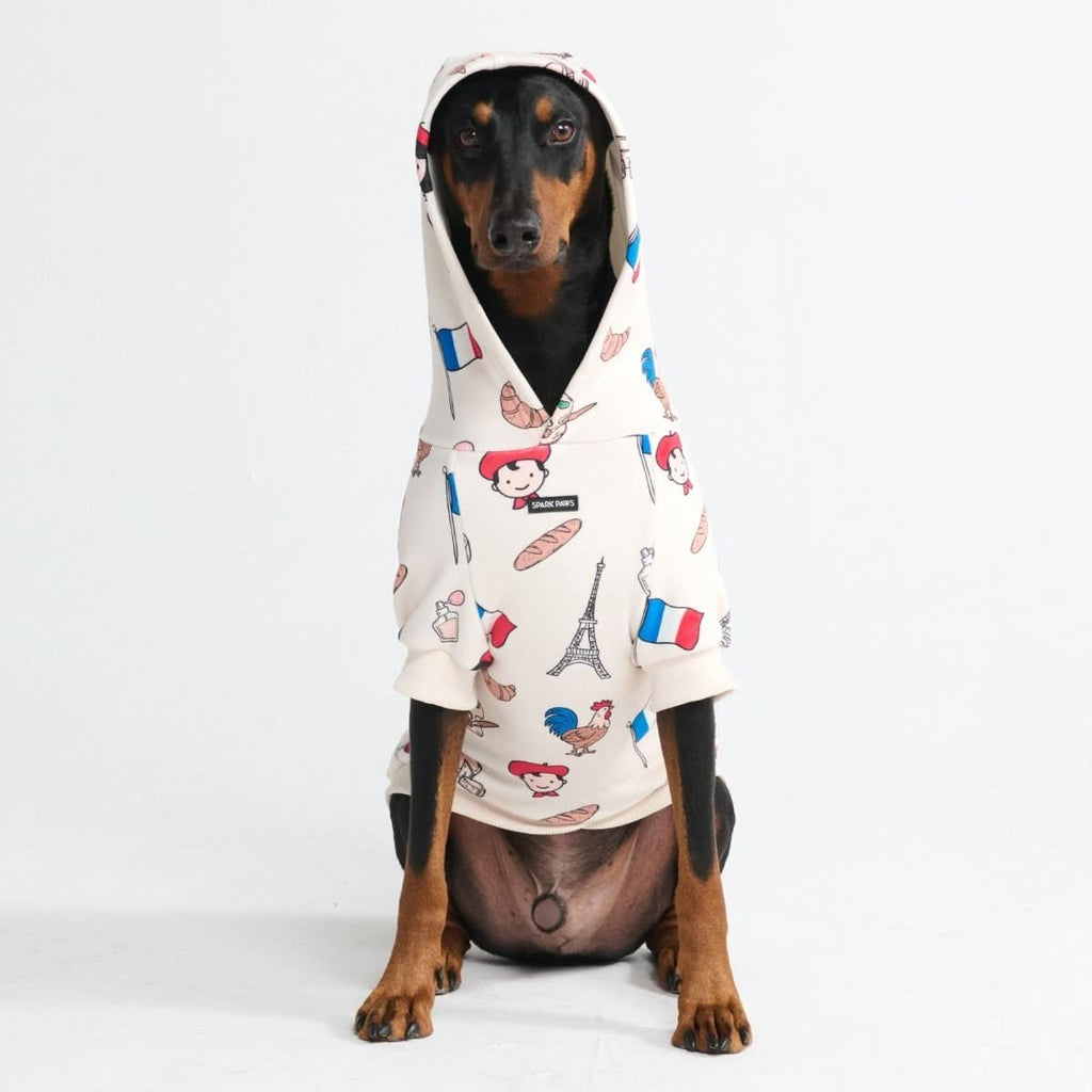 Around the World Dog Hoodies