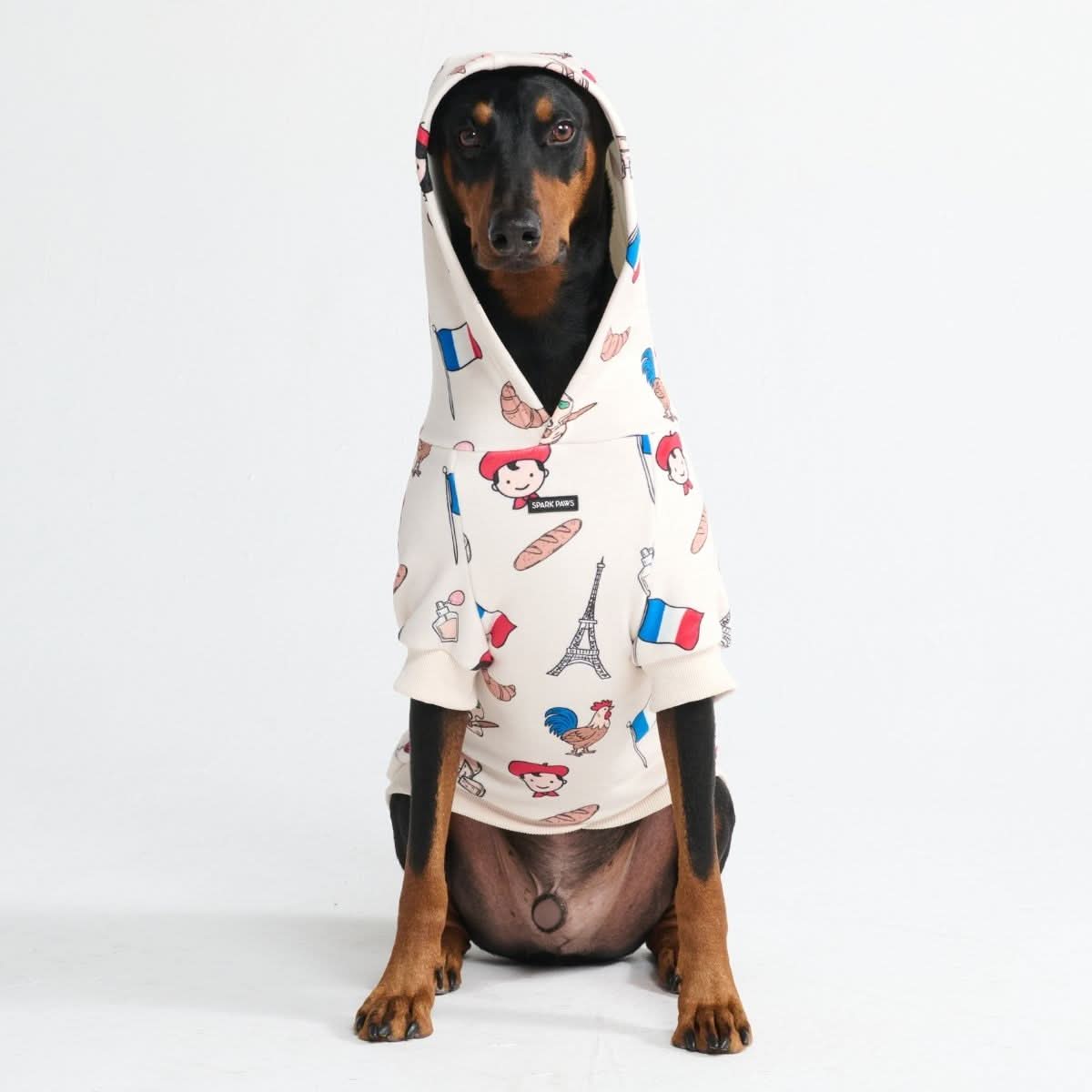 Around the World Dog Hoodies
