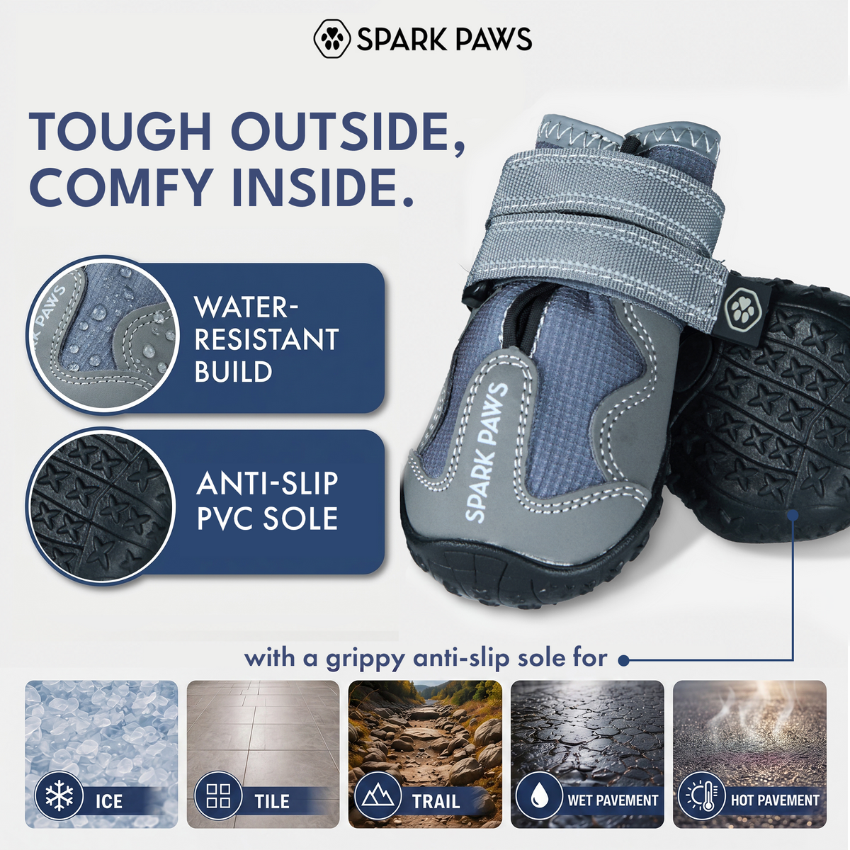 365 All-Season Dog Shoe 4PC Set
