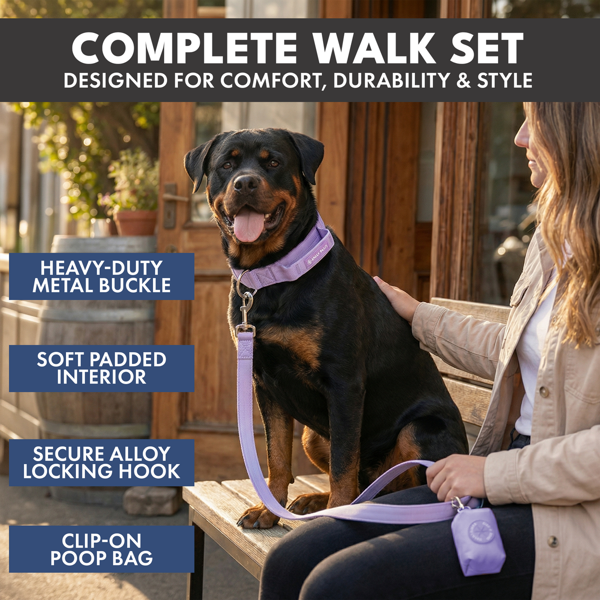 Comfort Control Dog Collar Sets