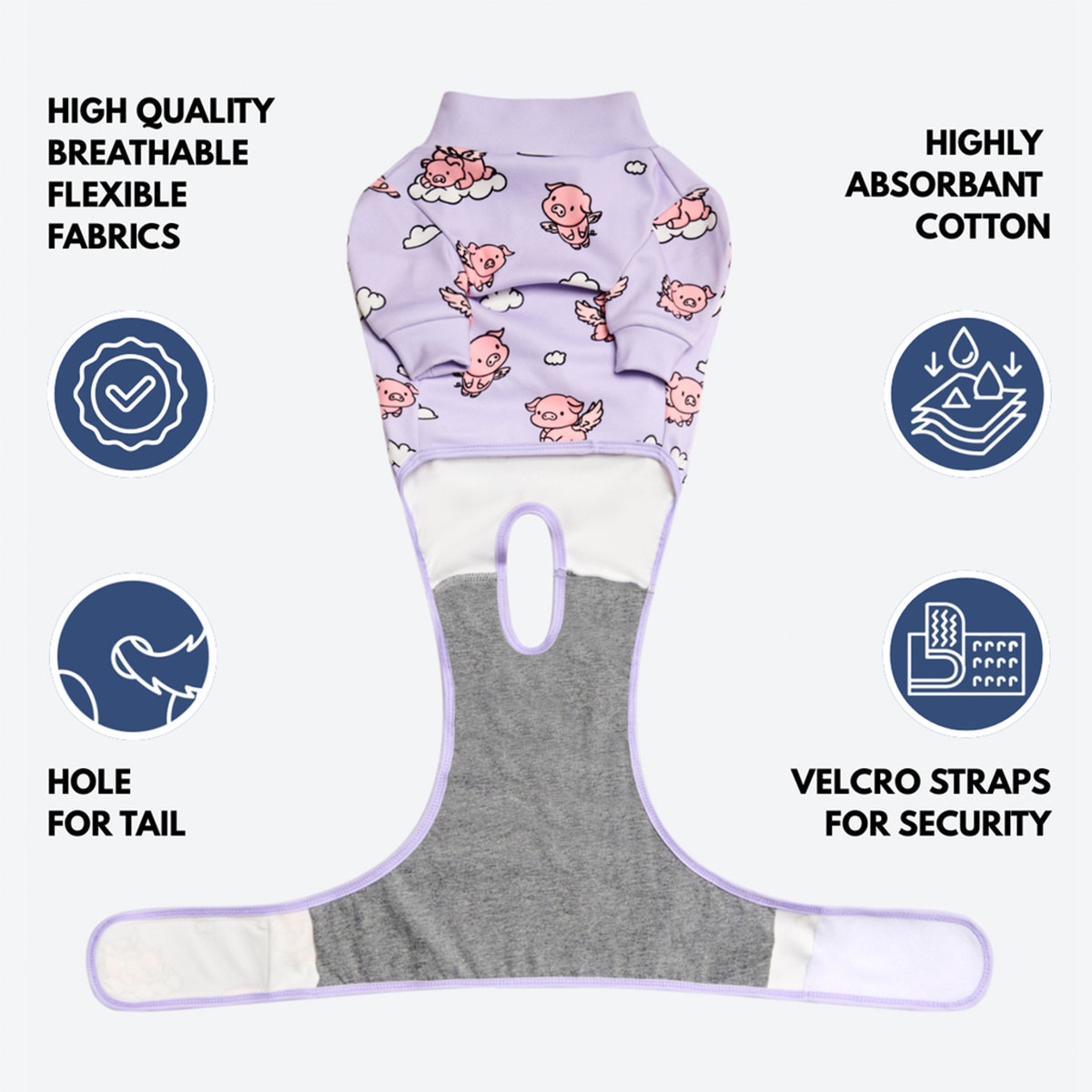 Dog Surgical Suit  2-pack