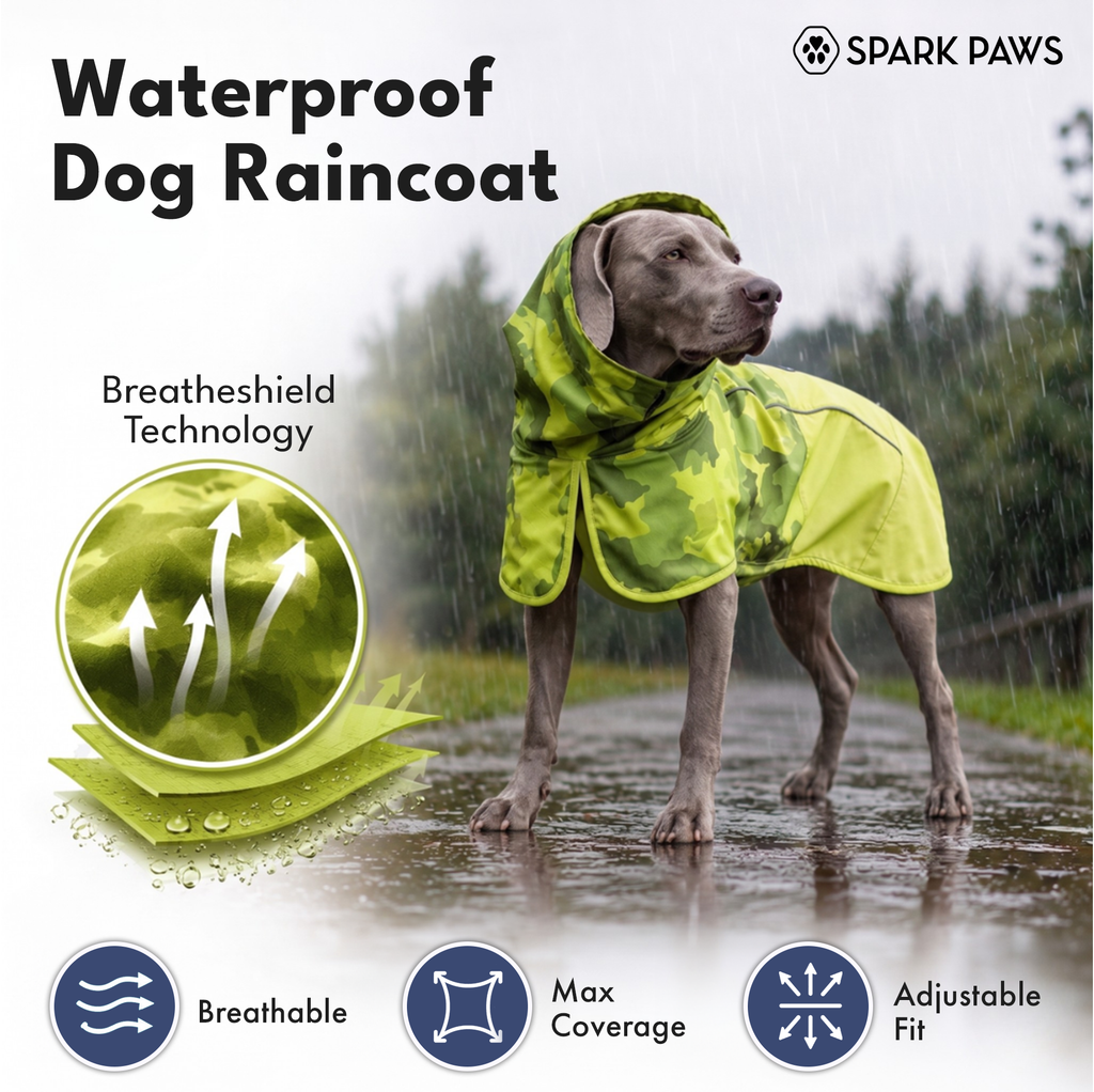 Breatheshield™ Dog Raincoats