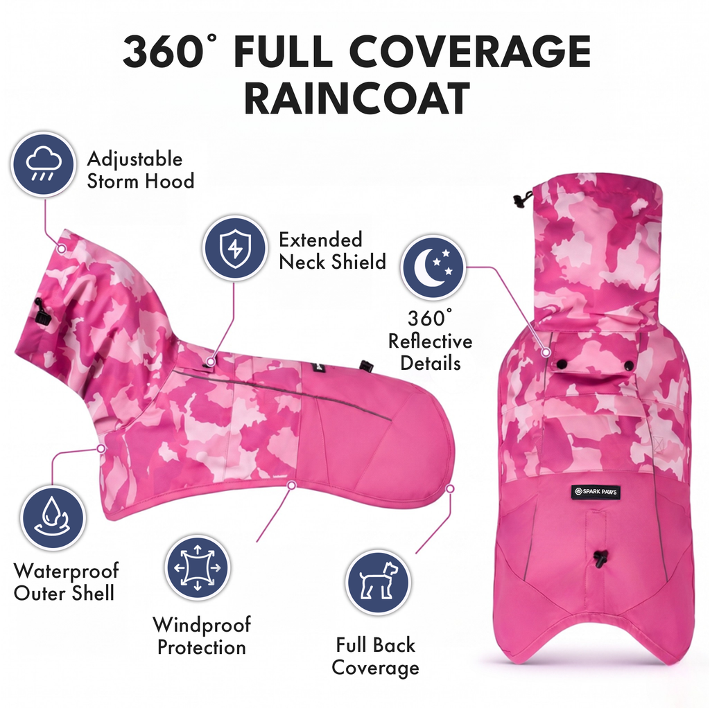 Breatheshield™ Dog Raincoats