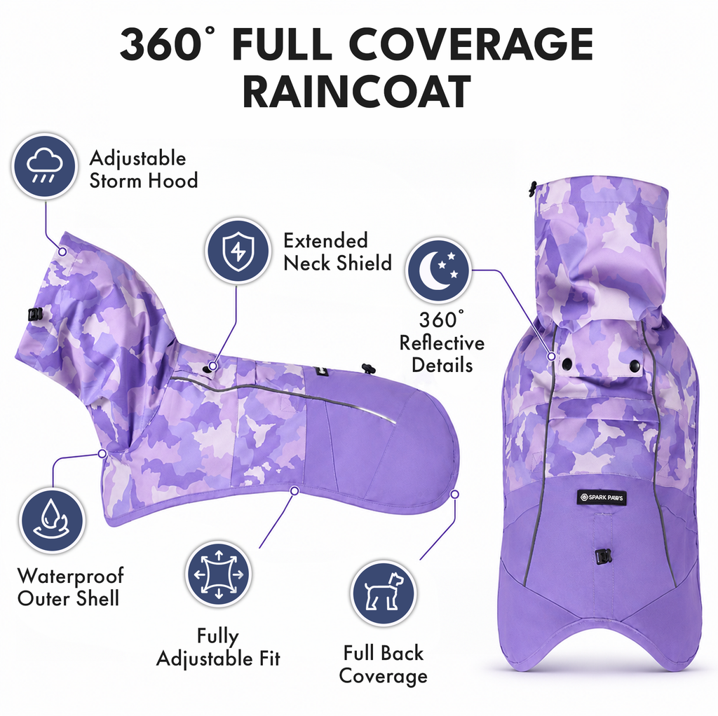 Breatheshield™ Dog Raincoats