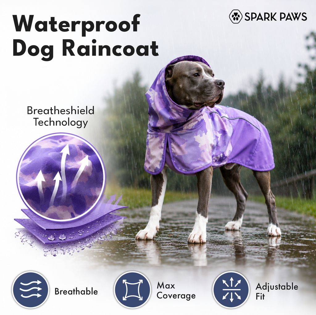 Breatheshield™ Dog Raincoats
