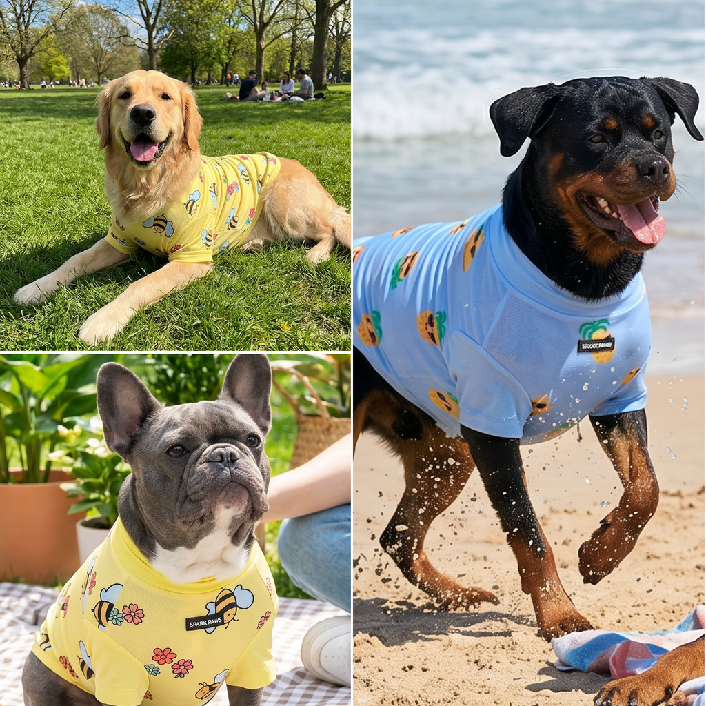 Sunblock Dog T-Shirt 2-pack