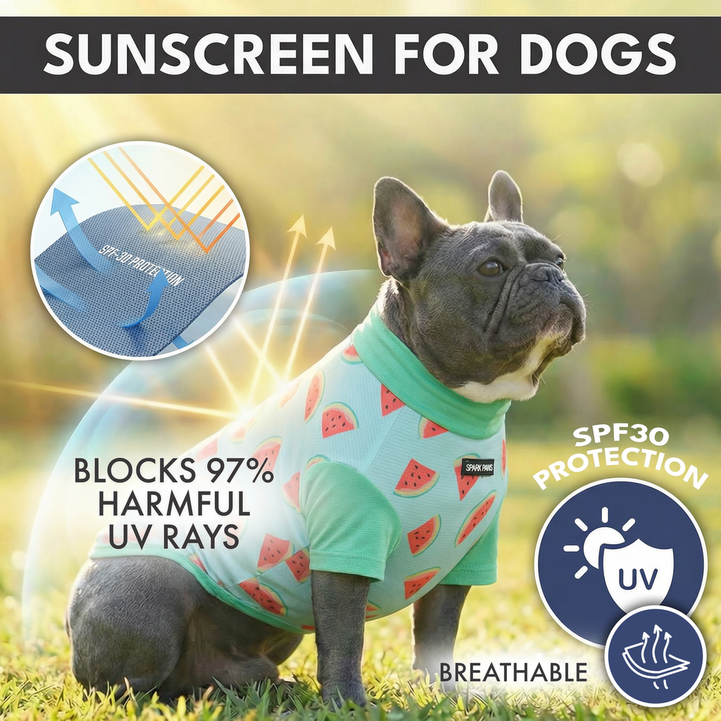 Sunblock Dog T-Shirt 2-pack