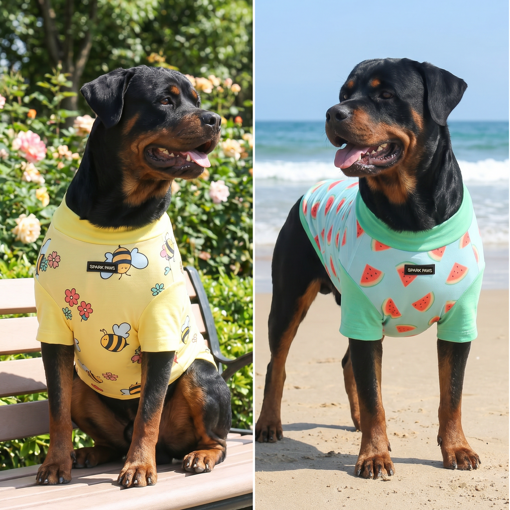 Sunblock Dog T-Shirt 2-pack