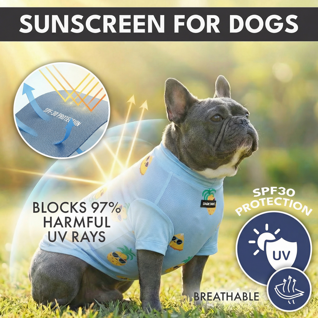 Sunblock Dog T-Shirt 2-pack