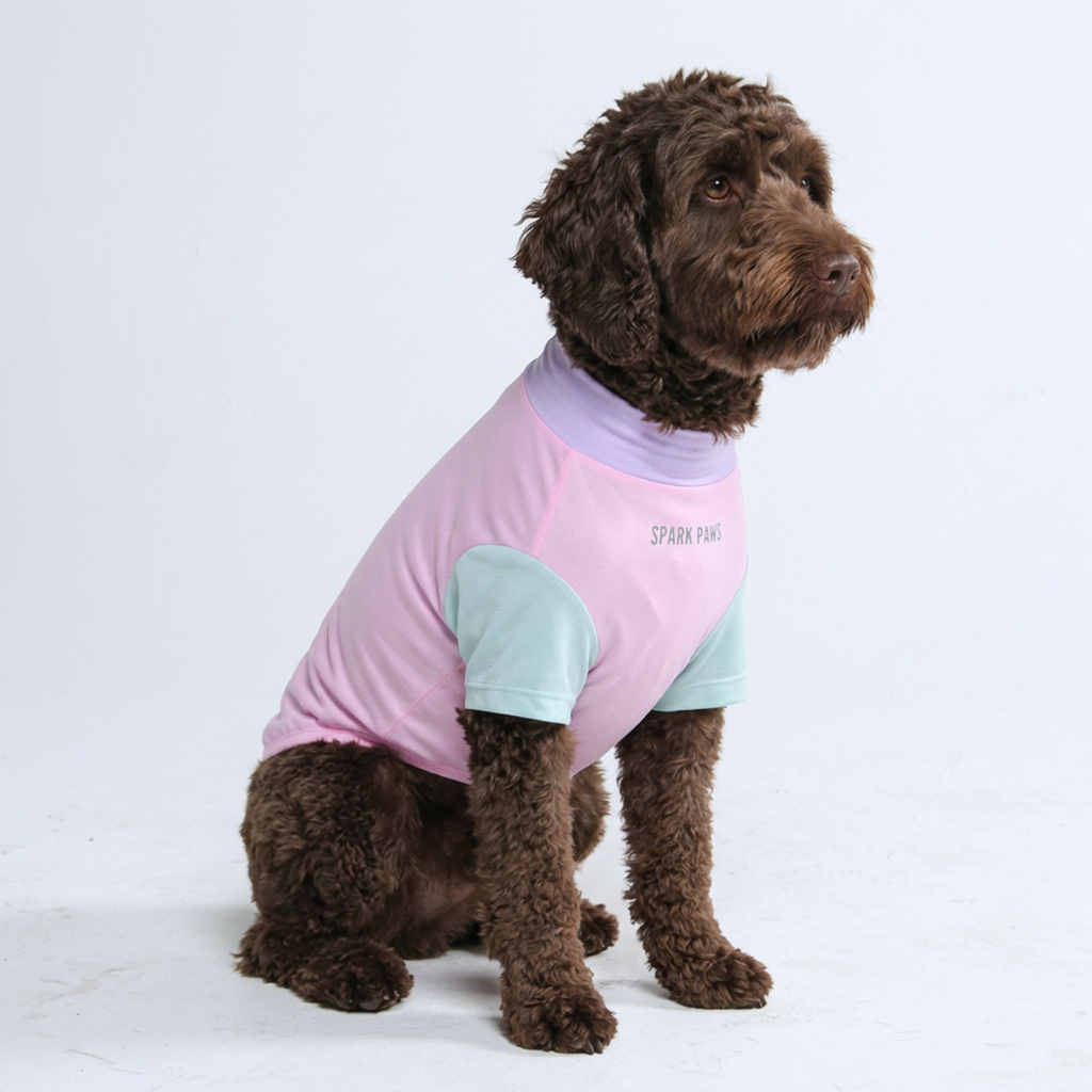 Sunblock Dog T-Shirt - Color Block