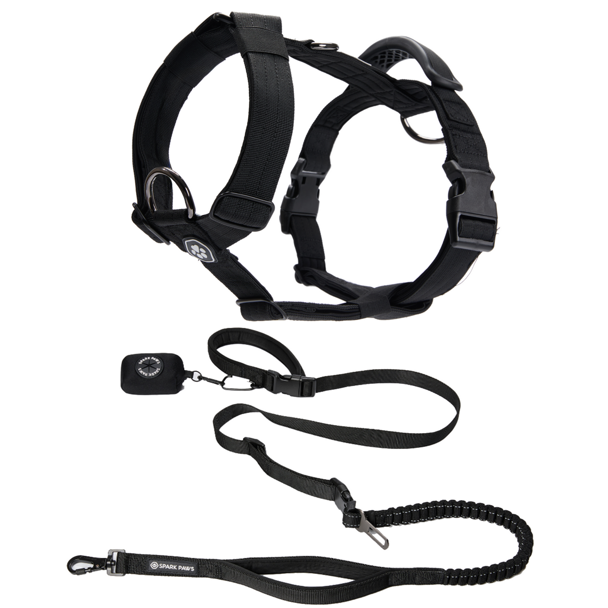 Comfort Control No-Pull Dog Harness and Multipurpose Leash Sets