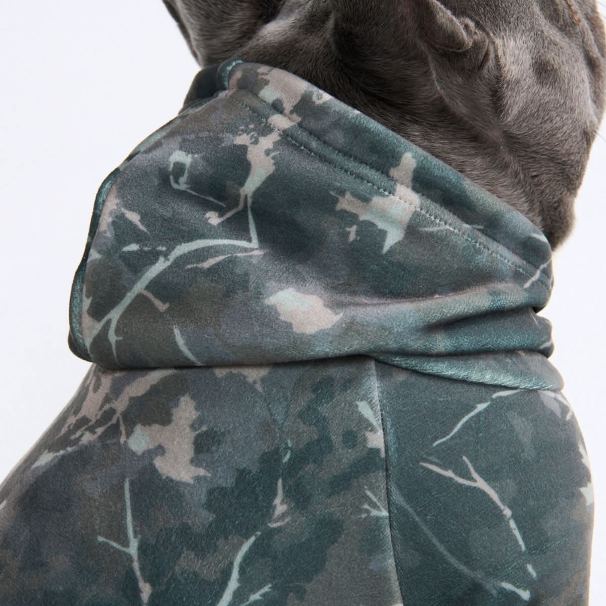 Camo Dog Hoodies