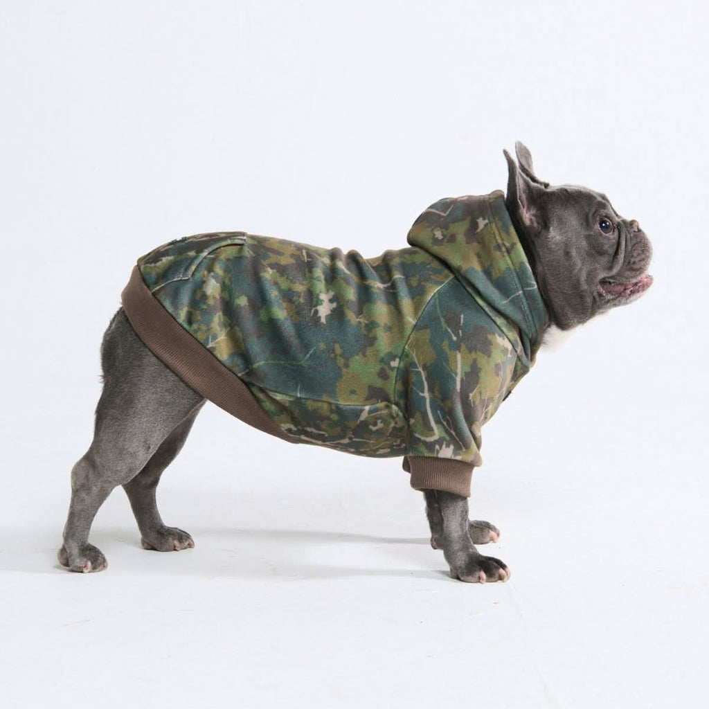 Camo Dog Hoodies
