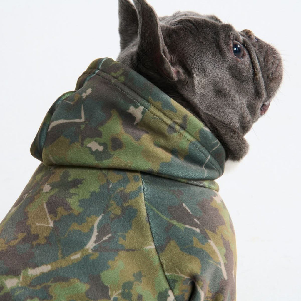 Camo Dog Hoodies